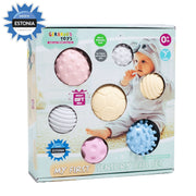 Gerardo's Toys Sensorische Ballen Set voor Baby's – 7 stuks - Casteleyn