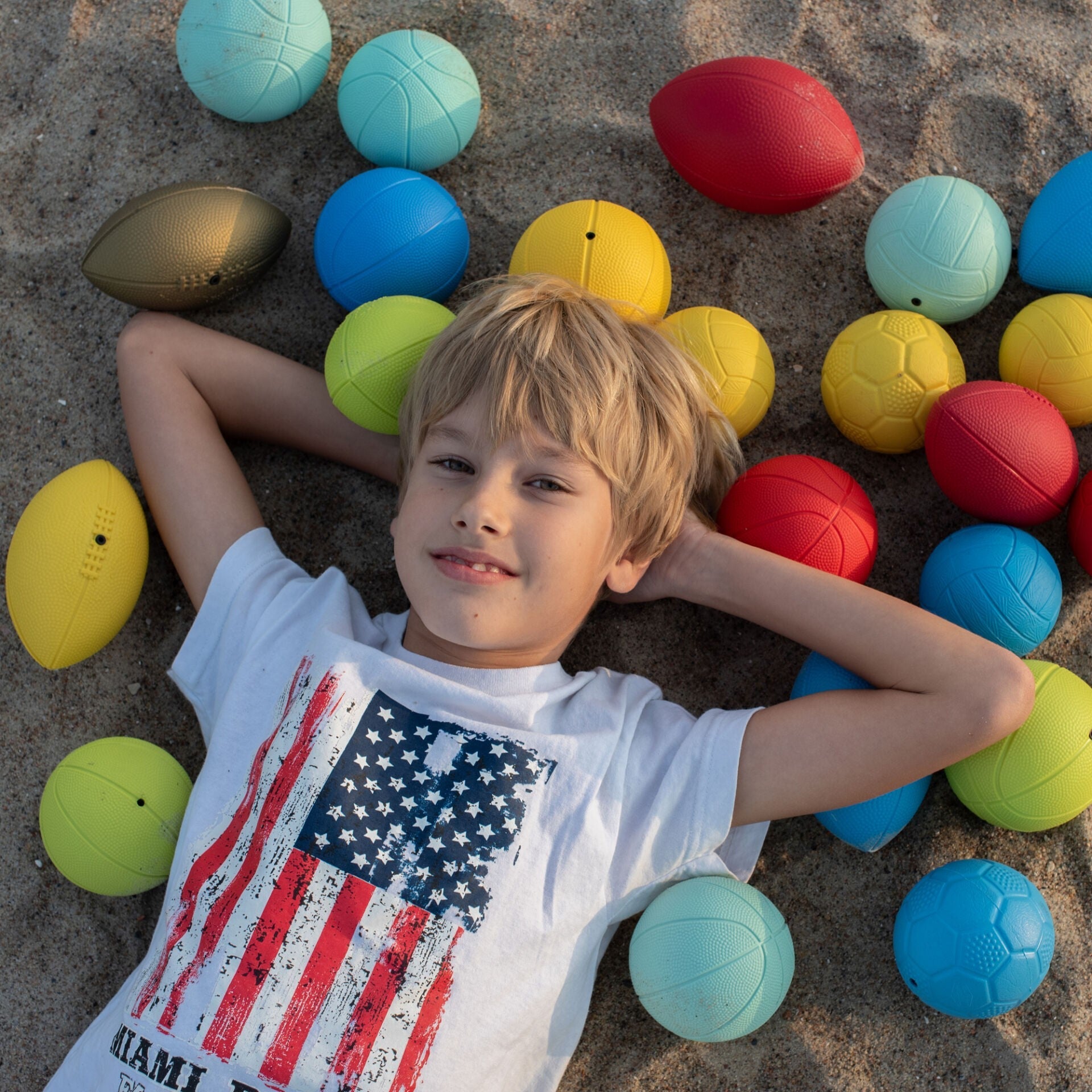 Gerardo's Toys Sportballen Set voor Kinderen – 5 stuks - Casteleyn