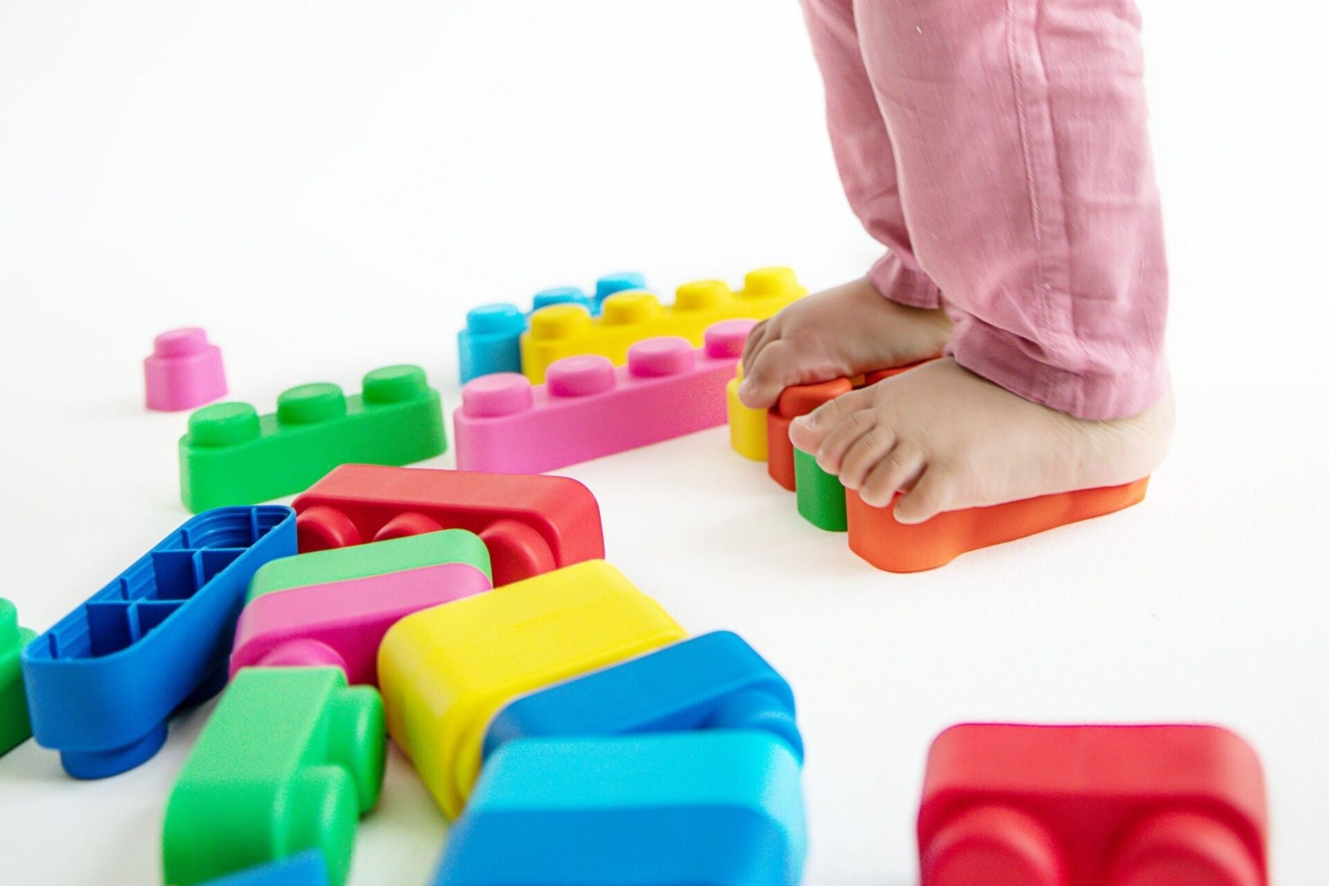 Gerardo's Toys Zachte Bouwblokken met Wielen – 21 stuks - Casteleyn