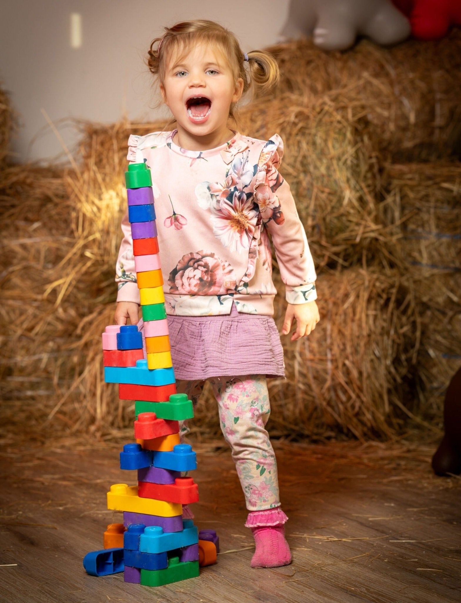 Gerardo's Toys Zachte Bouwblokken met Wielen – 33 stuks - Casteleyn