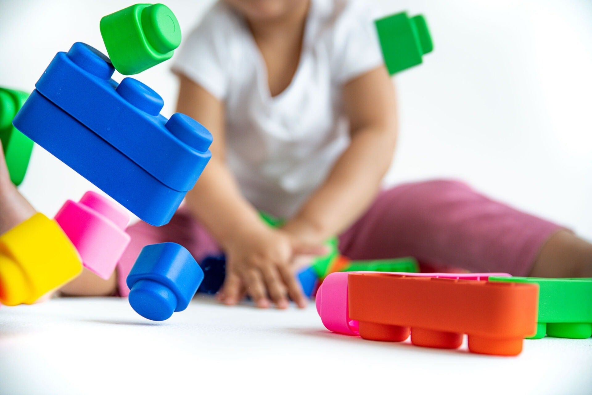 Gerardo's Toys Zachte Bouwblokken met Wielen – 33 stuks - Casteleyn