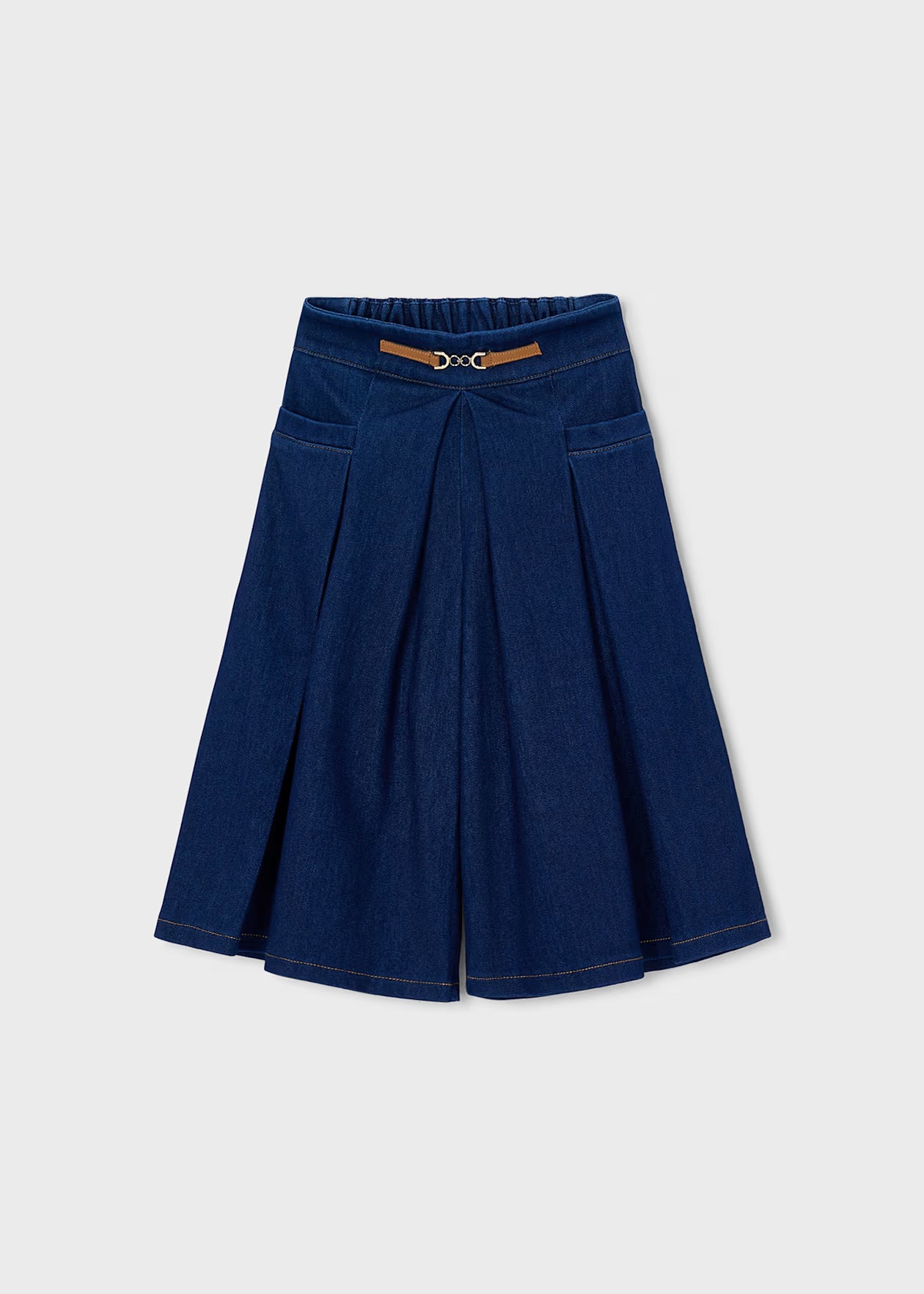 Meisjes Midi Skort – Super Dark Denim