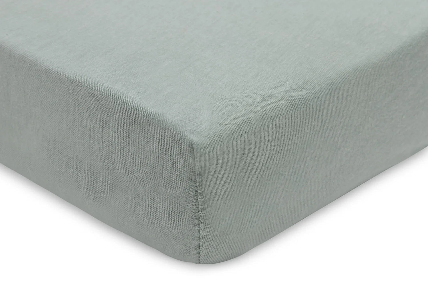 Hoeslaken - Jersey - 2 Stuks- Sea Green/Biscuit - Casteleyn