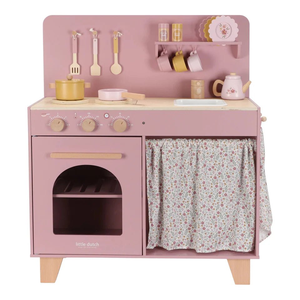 Houten speelkeuken - Roze - Casteleyn