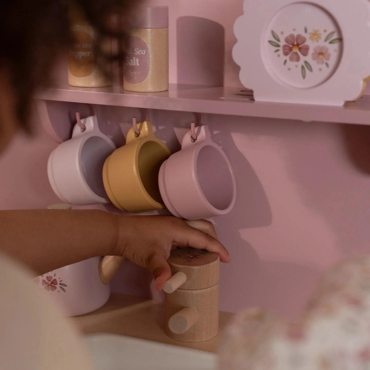 Houten speelkeuken - Roze - Casteleyn