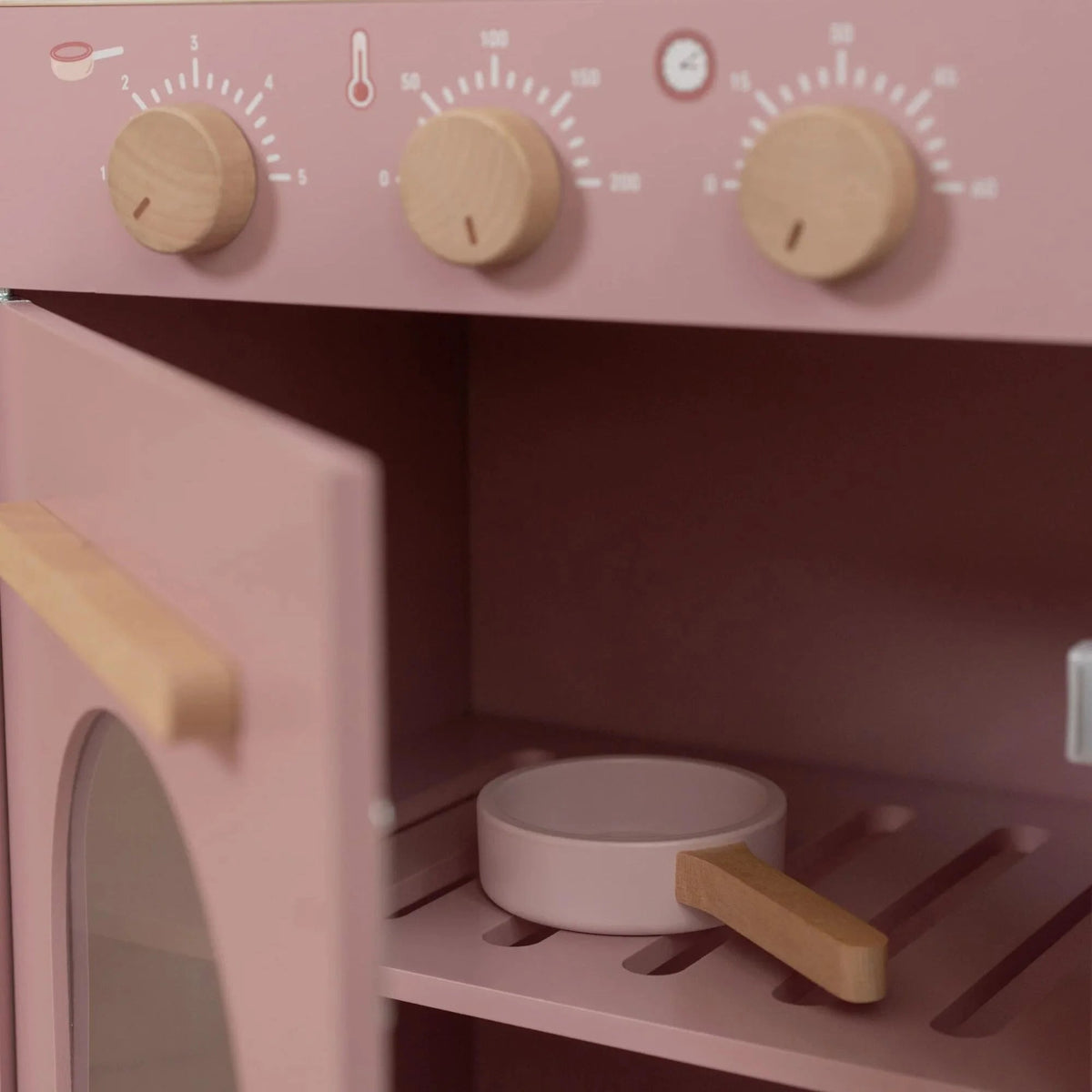 Houten speelkeuken - Roze - Casteleyn