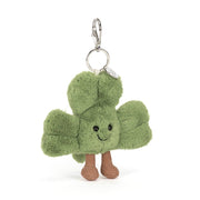 Jellycat Amuseables Siofra Shamrock Bag Charm - Casteleyn
