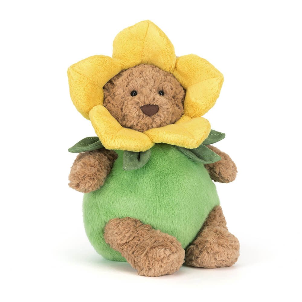 Jellycat Bartholomew Bear Daffodil Outfit - Casteleyn
