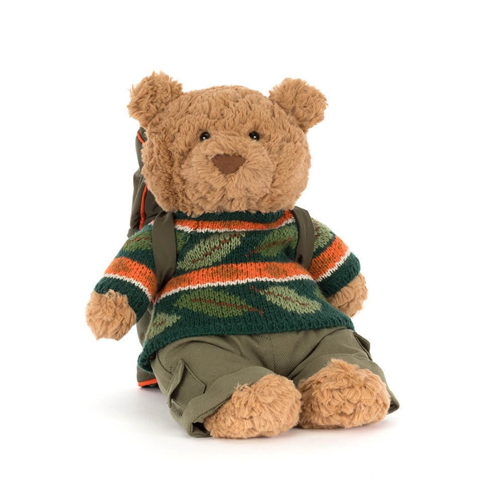 Jellycat Bartholomew Bear Hiking Outfit - Casteleyn