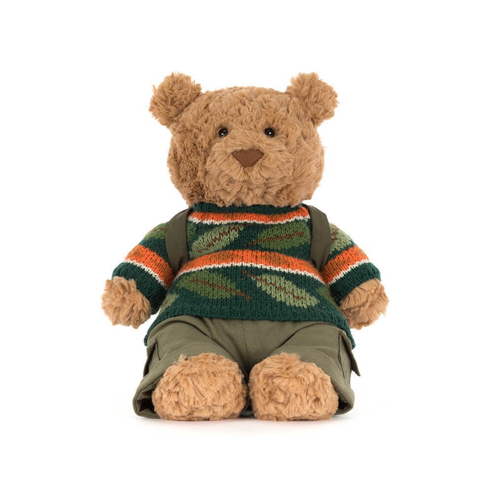 Jellycat Bartholomew Bear Hiking Outfit - Casteleyn