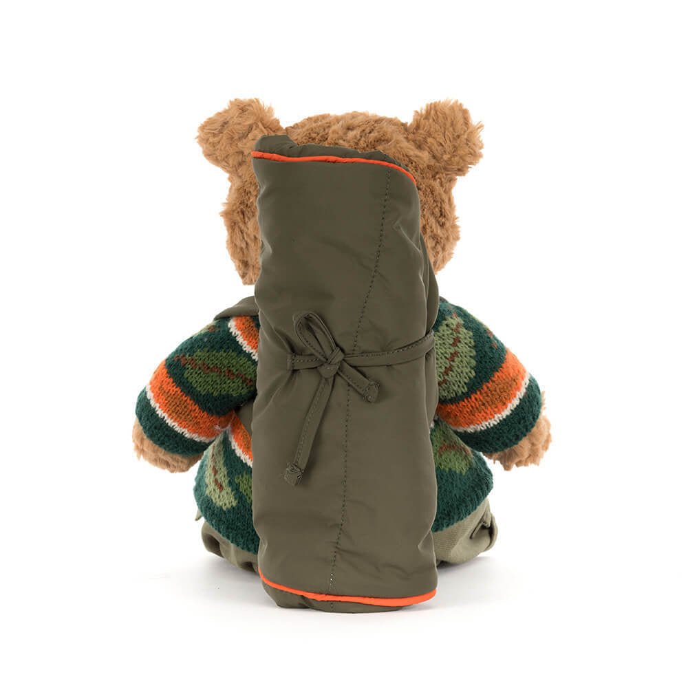 Jellycat Bartholomew Bear Hiking Outfit - Casteleyn