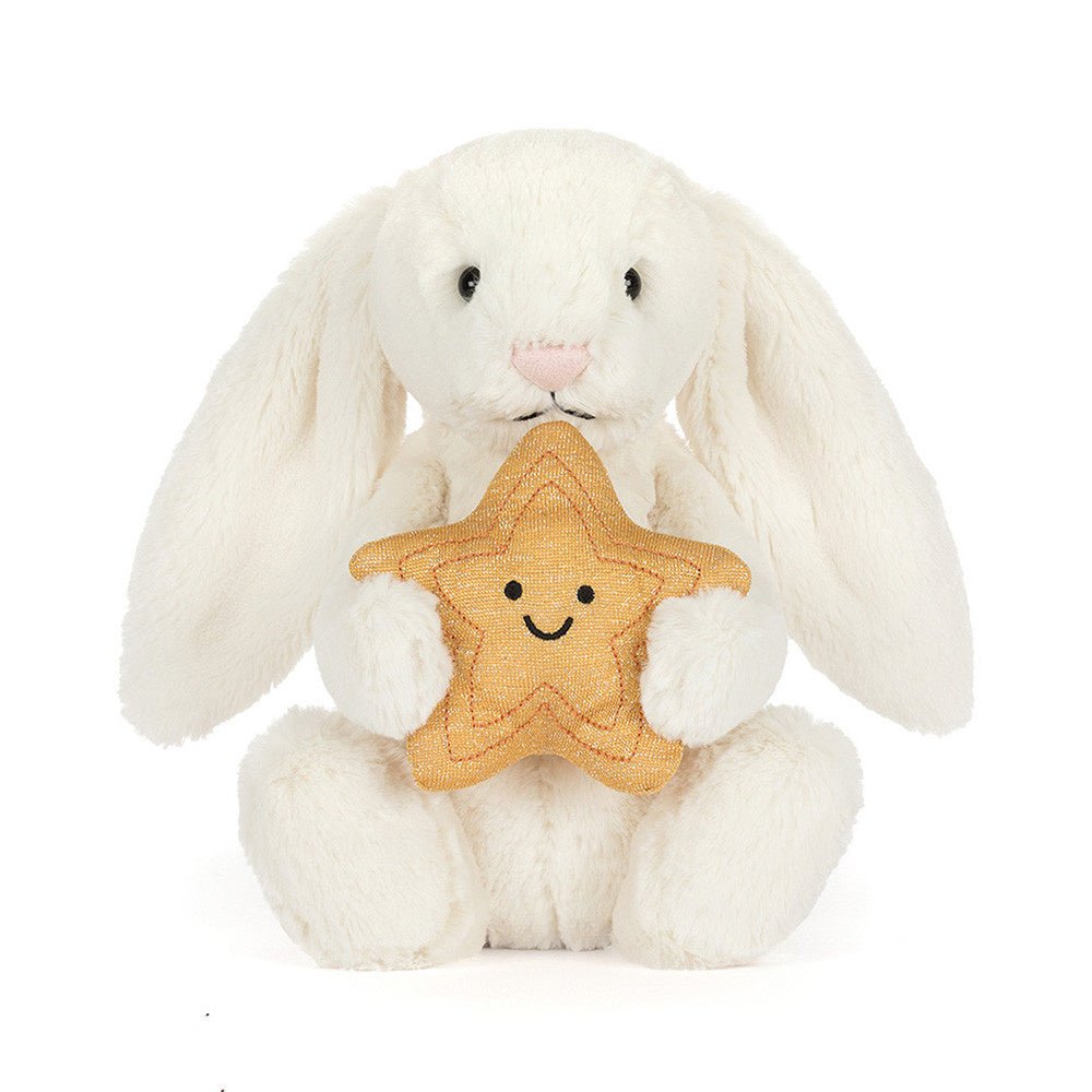 Jellycat Cream Bunny With Star - Casteleyn