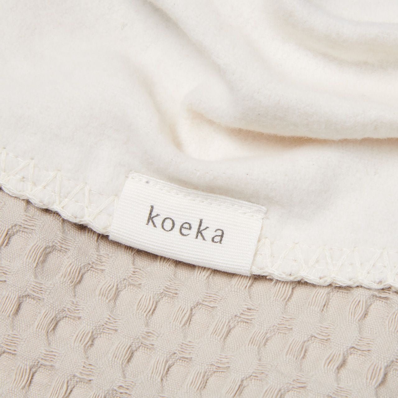 Koeka wiegdekenCotton Fleece Wafel Amsterdam - Casteleyn