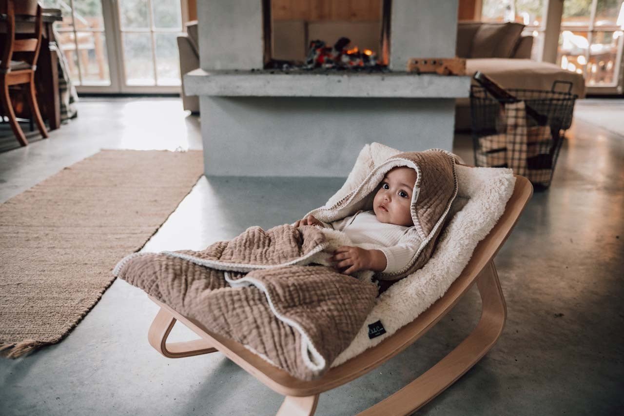 Koeka Wrap towel teddy Rivoli caffe - Casteleyn