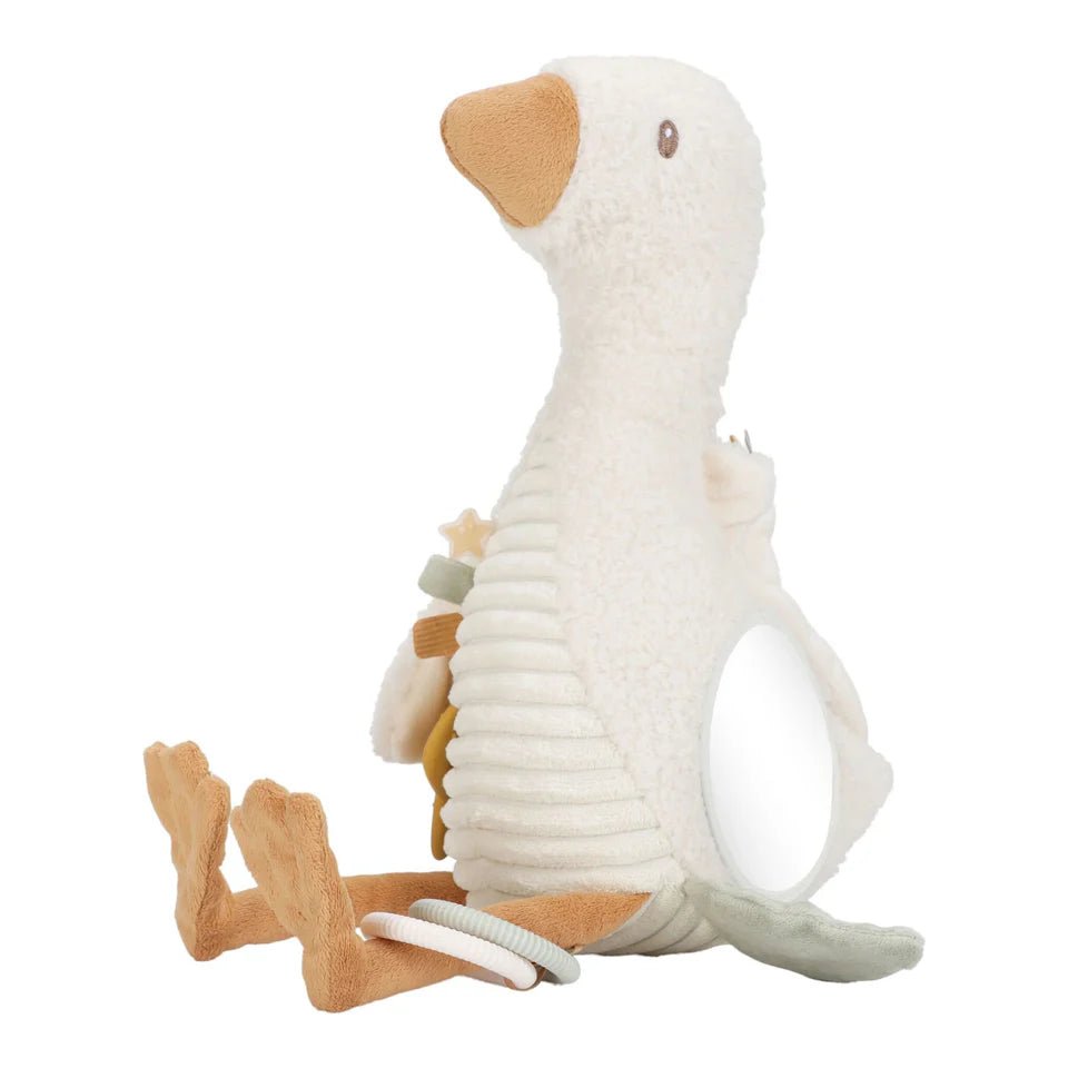 Little Dutch Activiteitenknuffel Gans - Wit - Little Goose - Casteleyn