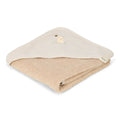 Little Dutch Badcape - Beige - 75 x 75 - Newborn Naturals - Baby Bunny