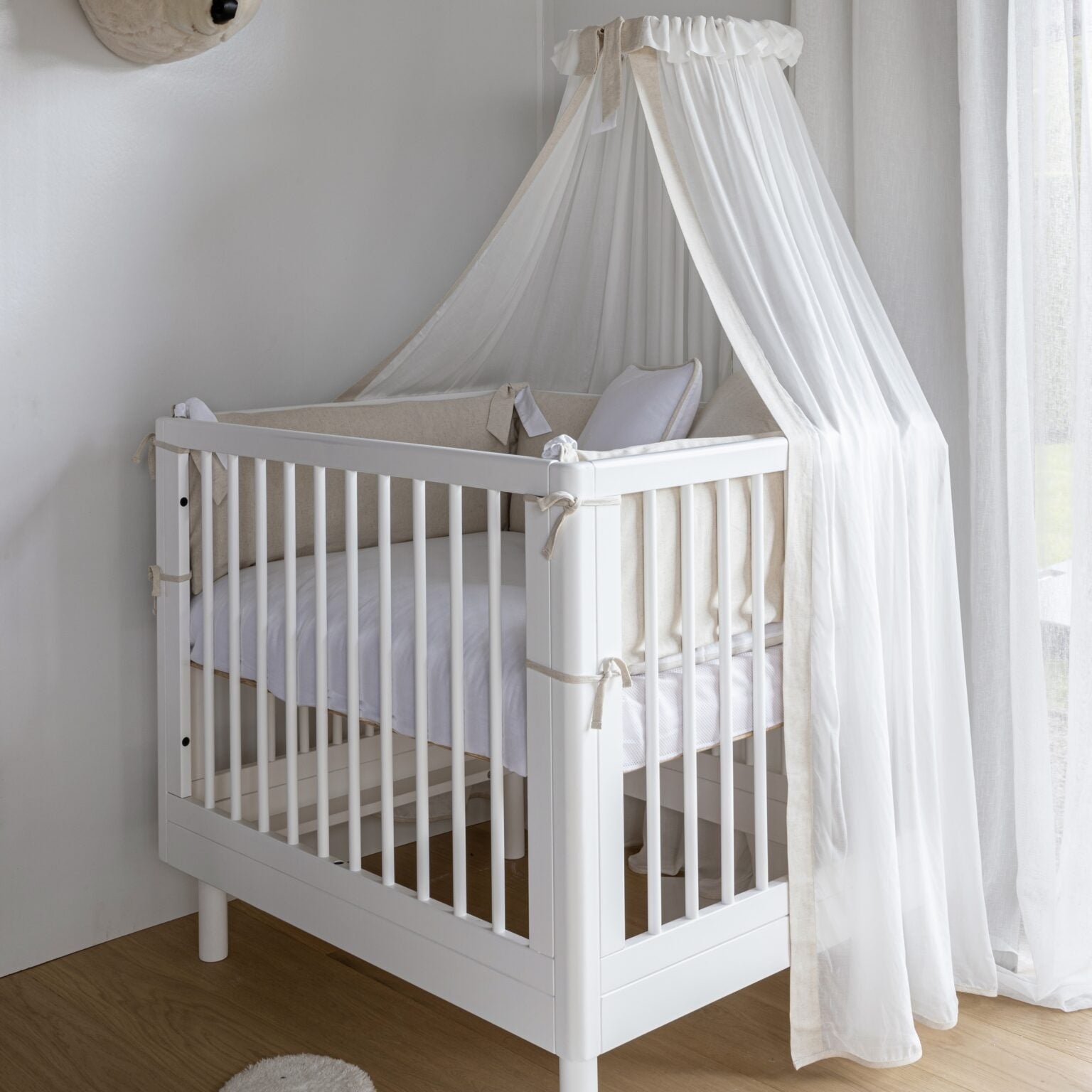 Living nature bed- en parkhemel linnen - Casteleyn