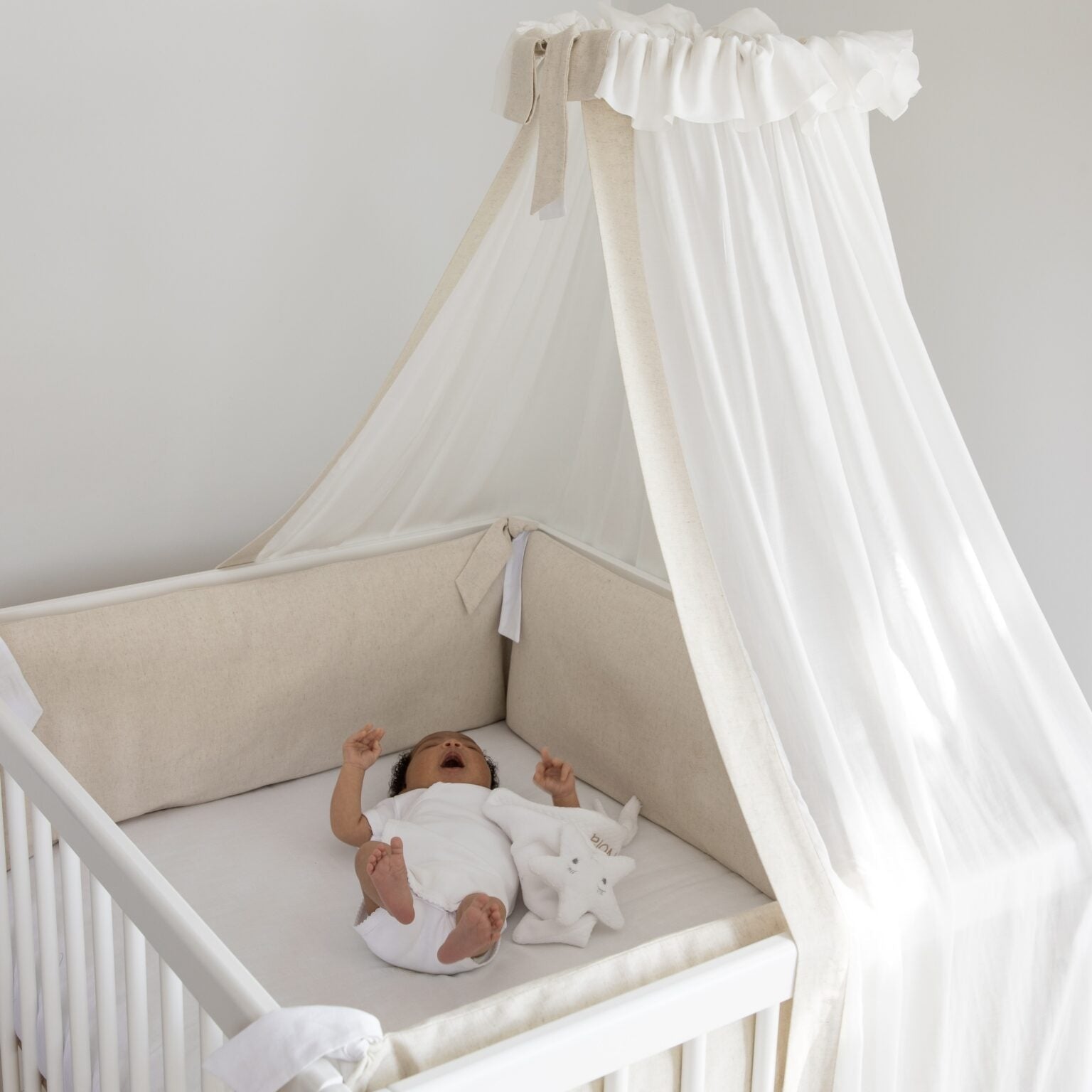 Living nature bed- en parkhemel linnen - Casteleyn