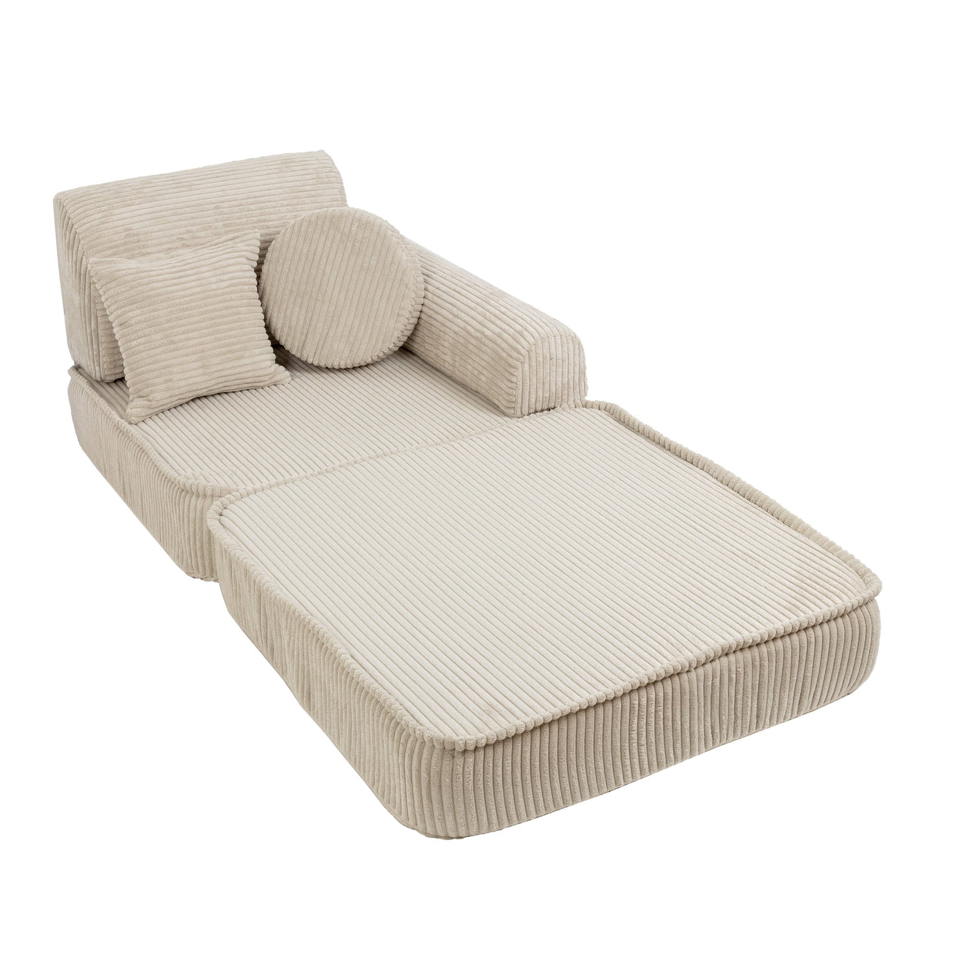 MeowBaby Modulaire Kindersofa Medium – Aesthetic Ecru - Casteleyn