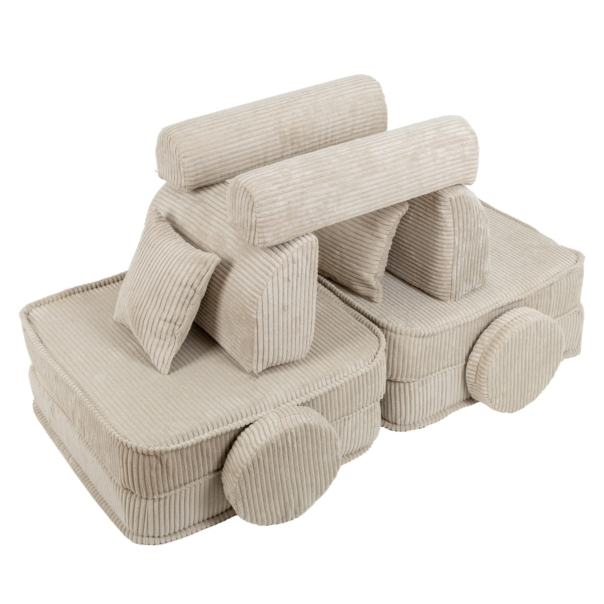 MeowBaby Modulaire Kindersofa Medium – Aesthetic Ecru - Casteleyn