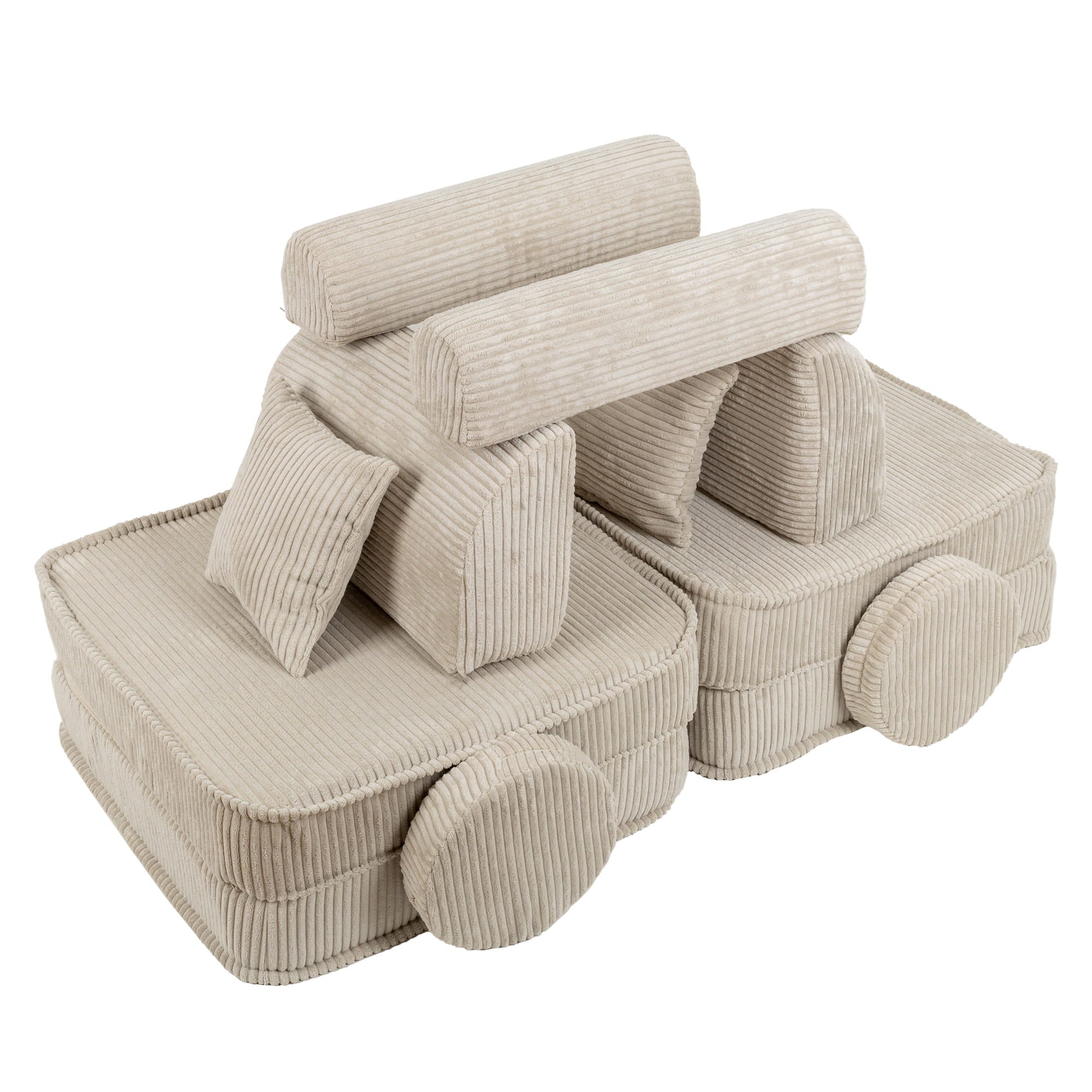 MeowBaby Modulaire Kindersofa Medium – Aesthetic Ecru - Casteleyn