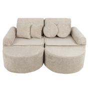 MeowBaby Modulaire Kindersofa Medium – Aesthetic Ecru Plus - Casteleyn