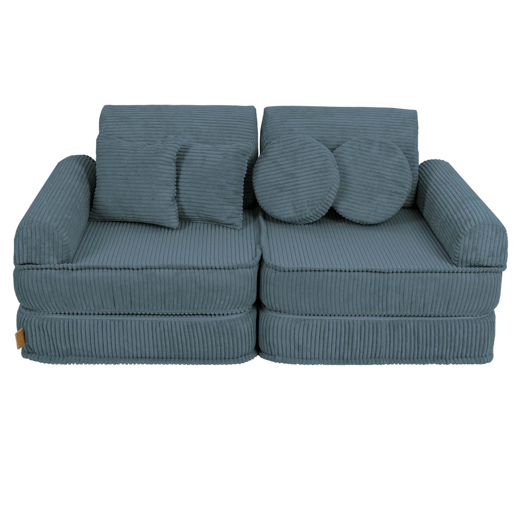 MeowBaby Modulaire Kindersofa Medium – Aesthetic Turquoise - Casteleyn