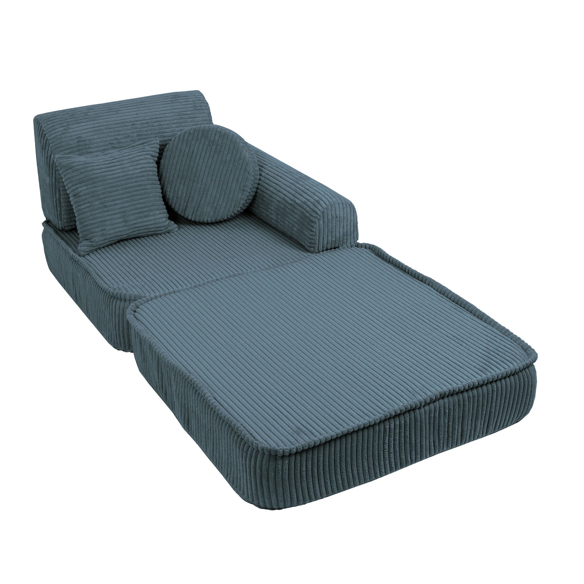 MeowBaby Modulaire Kindersofa Medium – Aesthetic Turquoise - Casteleyn