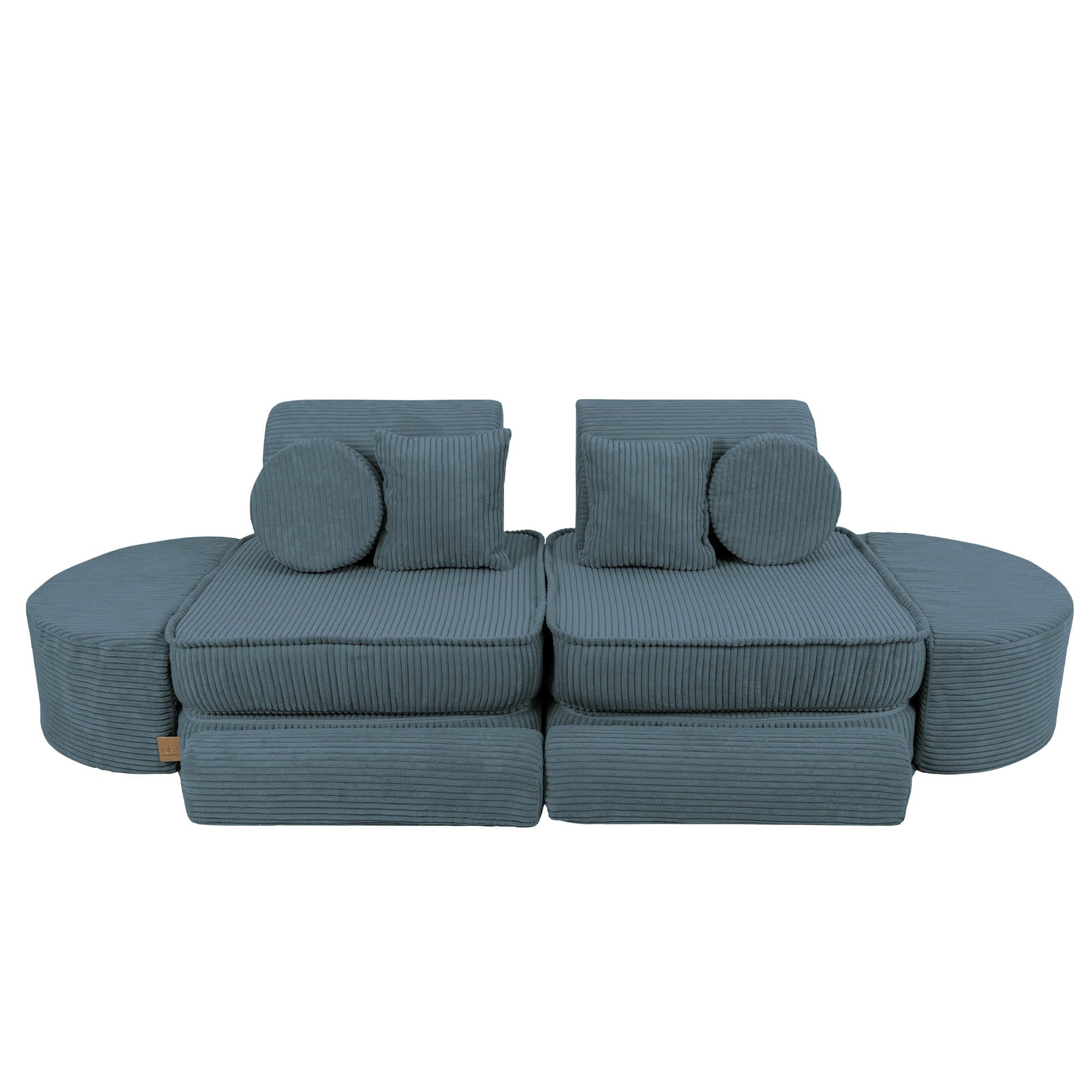 MeowBaby Modulaire Kindersofa Medium – Aesthetic Turquoise Plus - Casteleyn