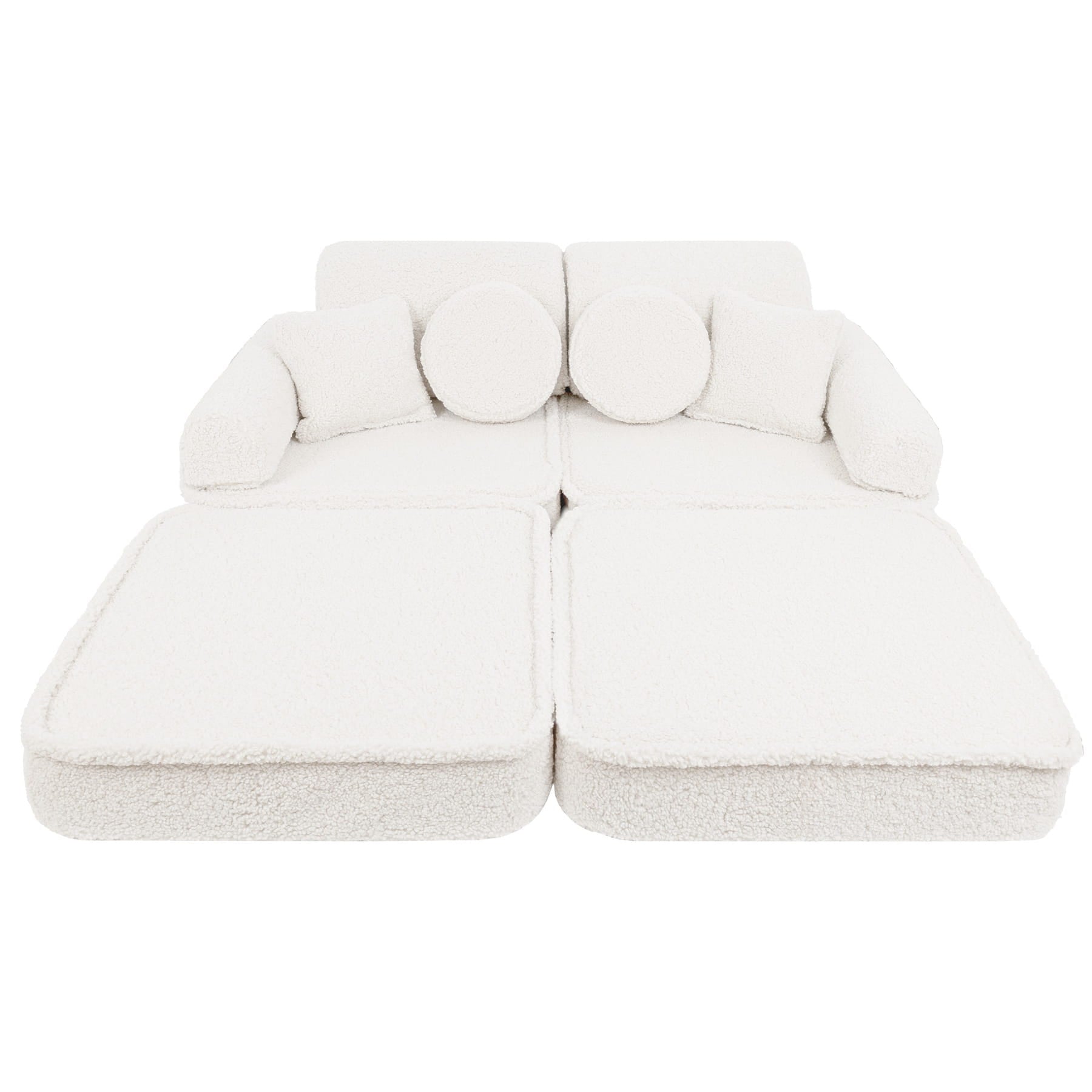 MeowBaby Modulaire Kindersofa Medium – Bearly Cream - Casteleyn