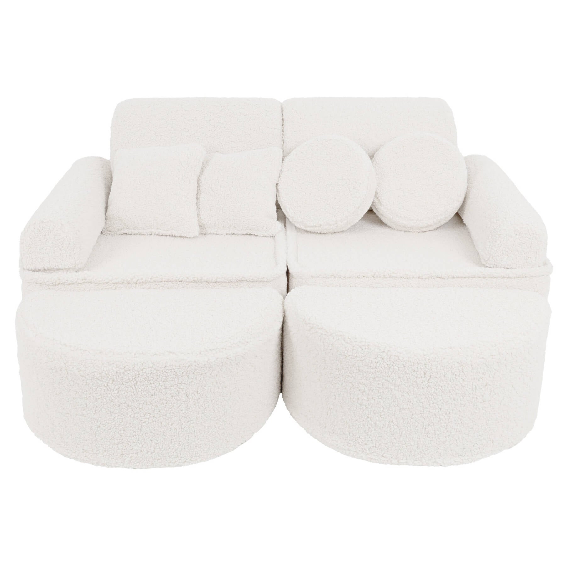 MeowBaby Modulaire Kindersofa Medium – Bearly Cream Plus - Casteleyn