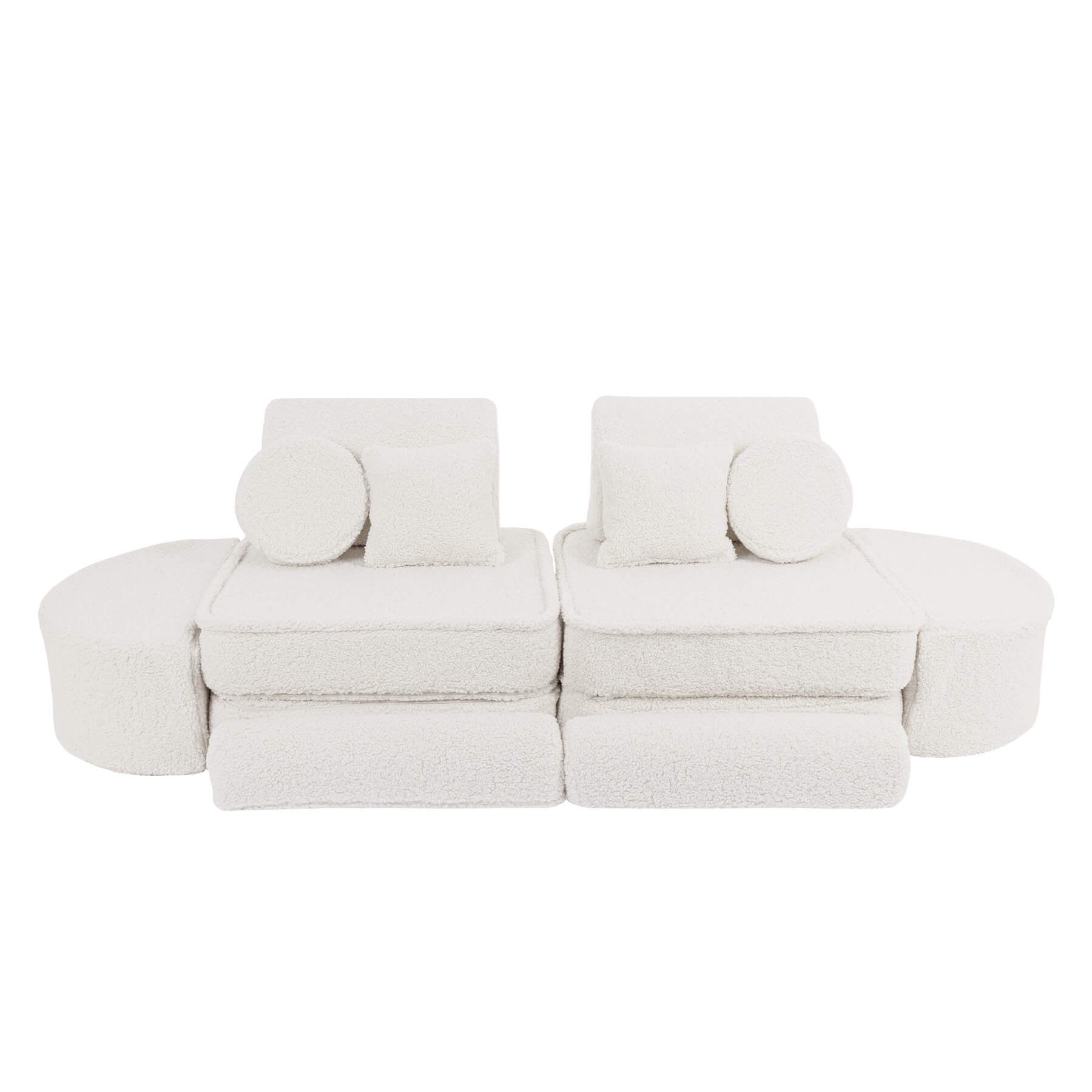 MeowBaby Modulaire Kindersofa Medium – Bearly Cream Plus - Casteleyn