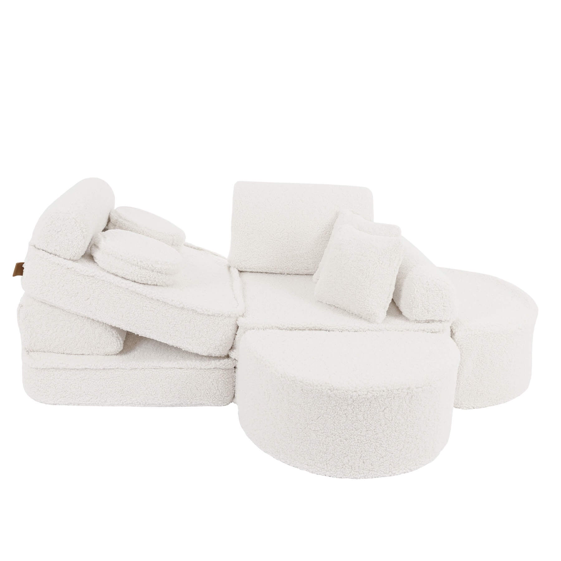 MeowBaby Modulaire Kindersofa Medium – Bearly Cream Plus - Casteleyn