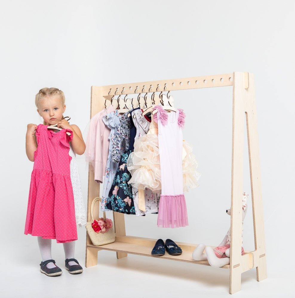 Montessori House Bed Kledingrek voor Peuters – Versie 2 - Casteleyn