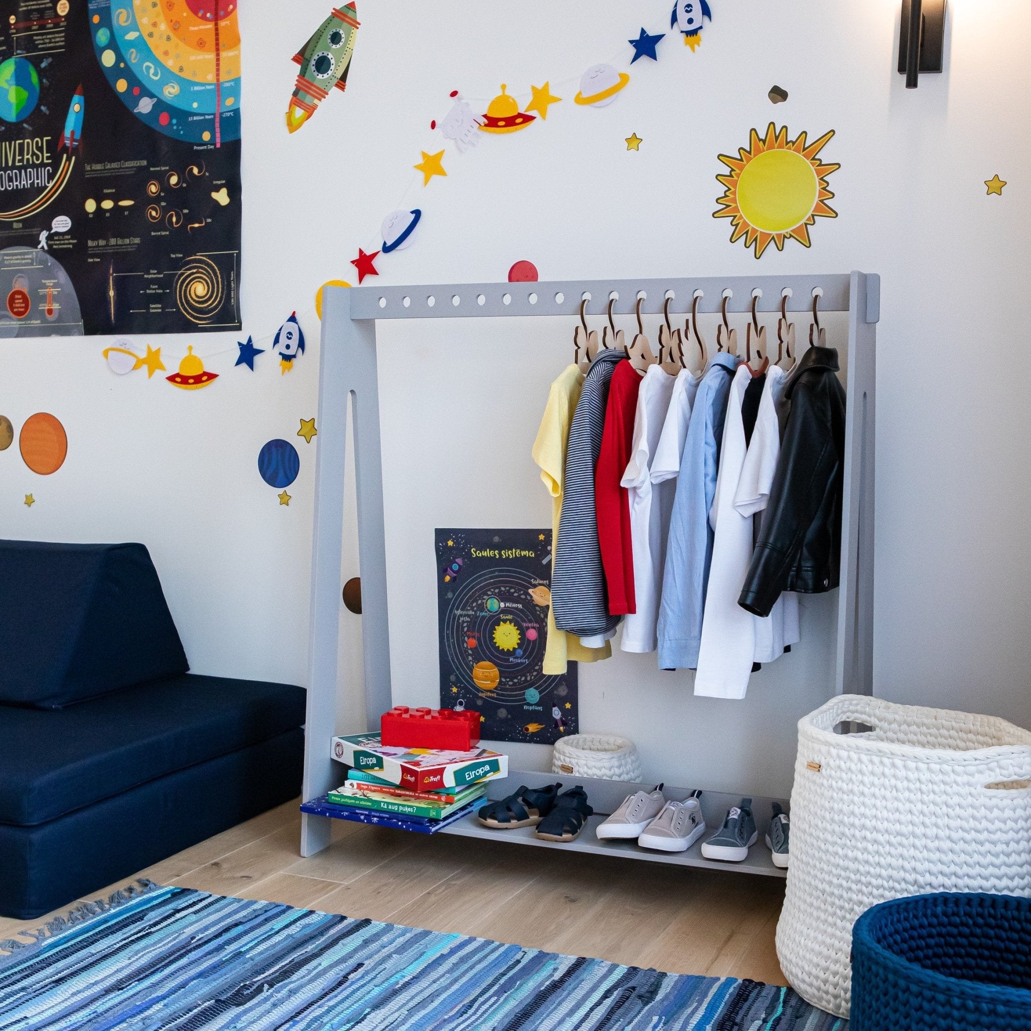 Montessori House Bed Kledingrek voor Peuters – Versie 2 - Casteleyn