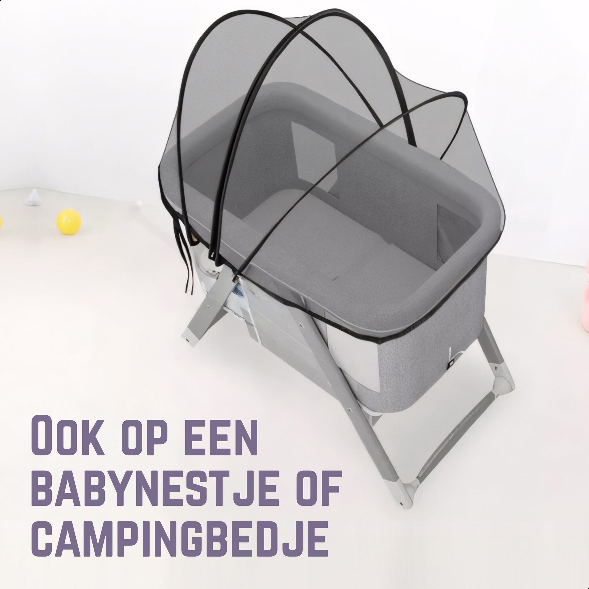 Muggennet voor de kinderwagen en buggy - Casteleyn