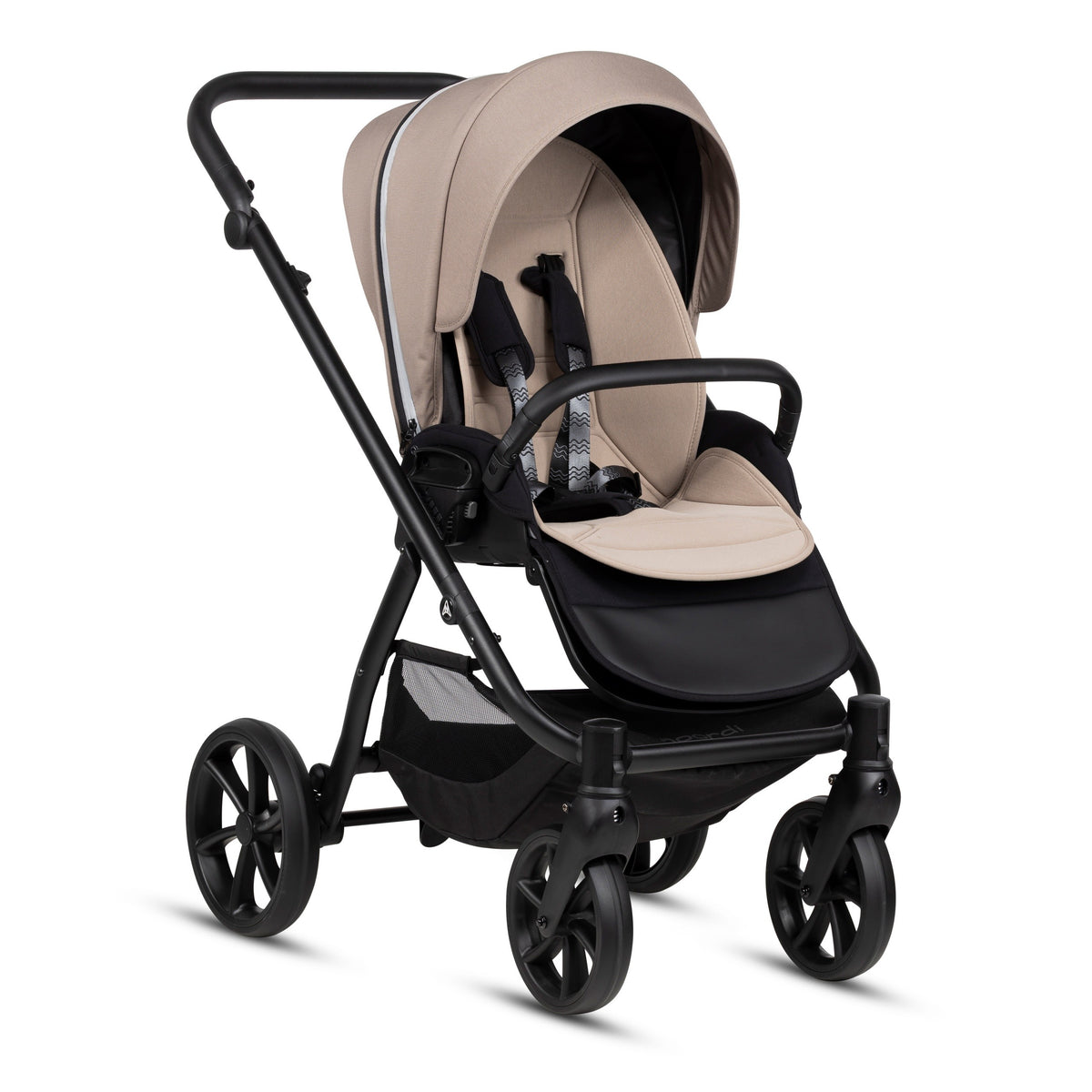 Noordi Fjordi V2 2-in-1 Kinderwagen – Taupe - Casteleyn
