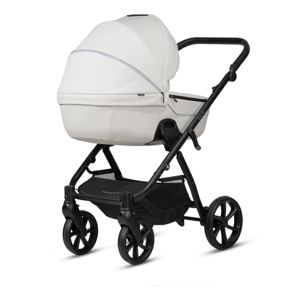 Noordi Fjordi V2 Leather 2-in-1 Kinderwagen – Cloud - Casteleyn