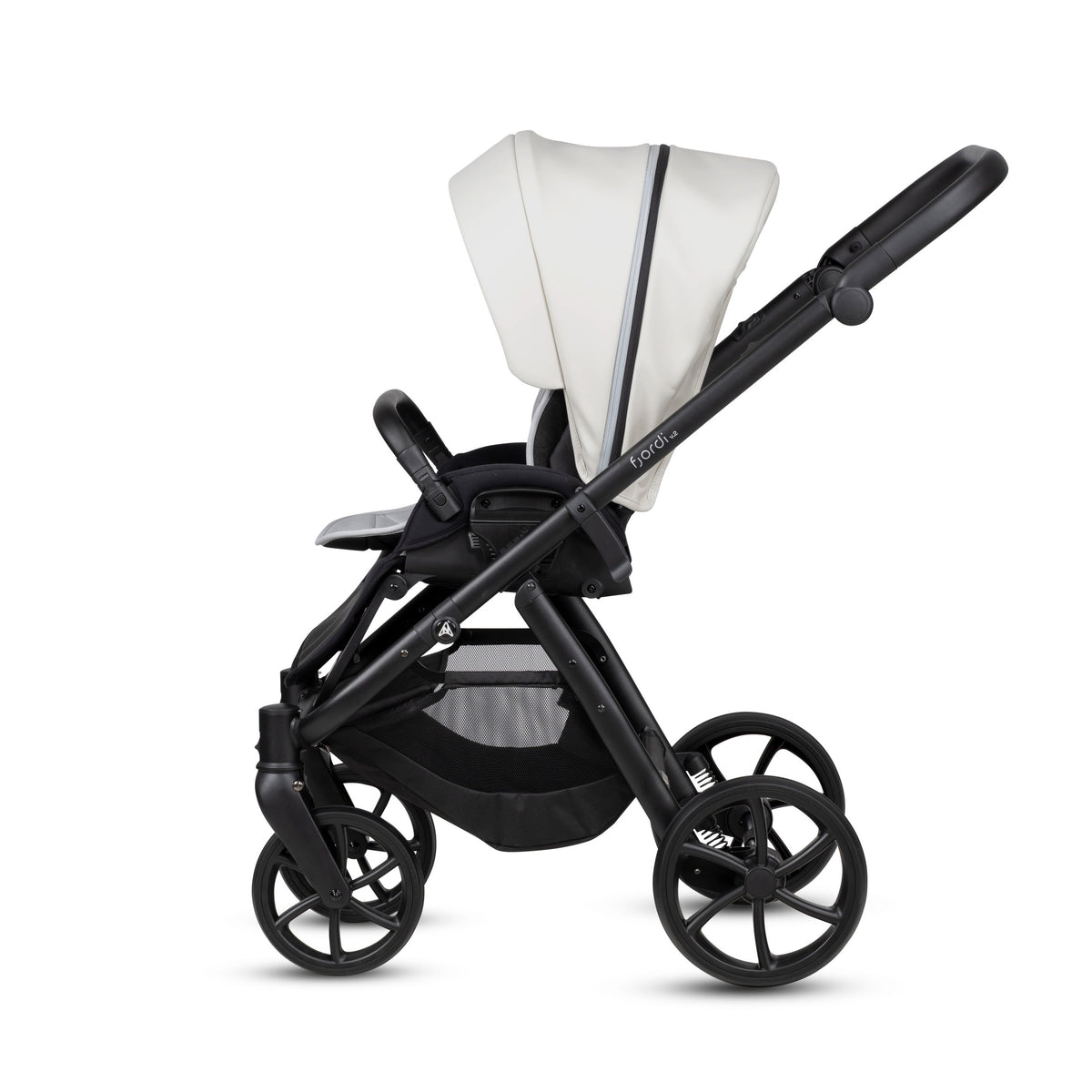 Noordi Fjordi V2 Leather 2-in-1 Kinderwagen – Cloud - Casteleyn