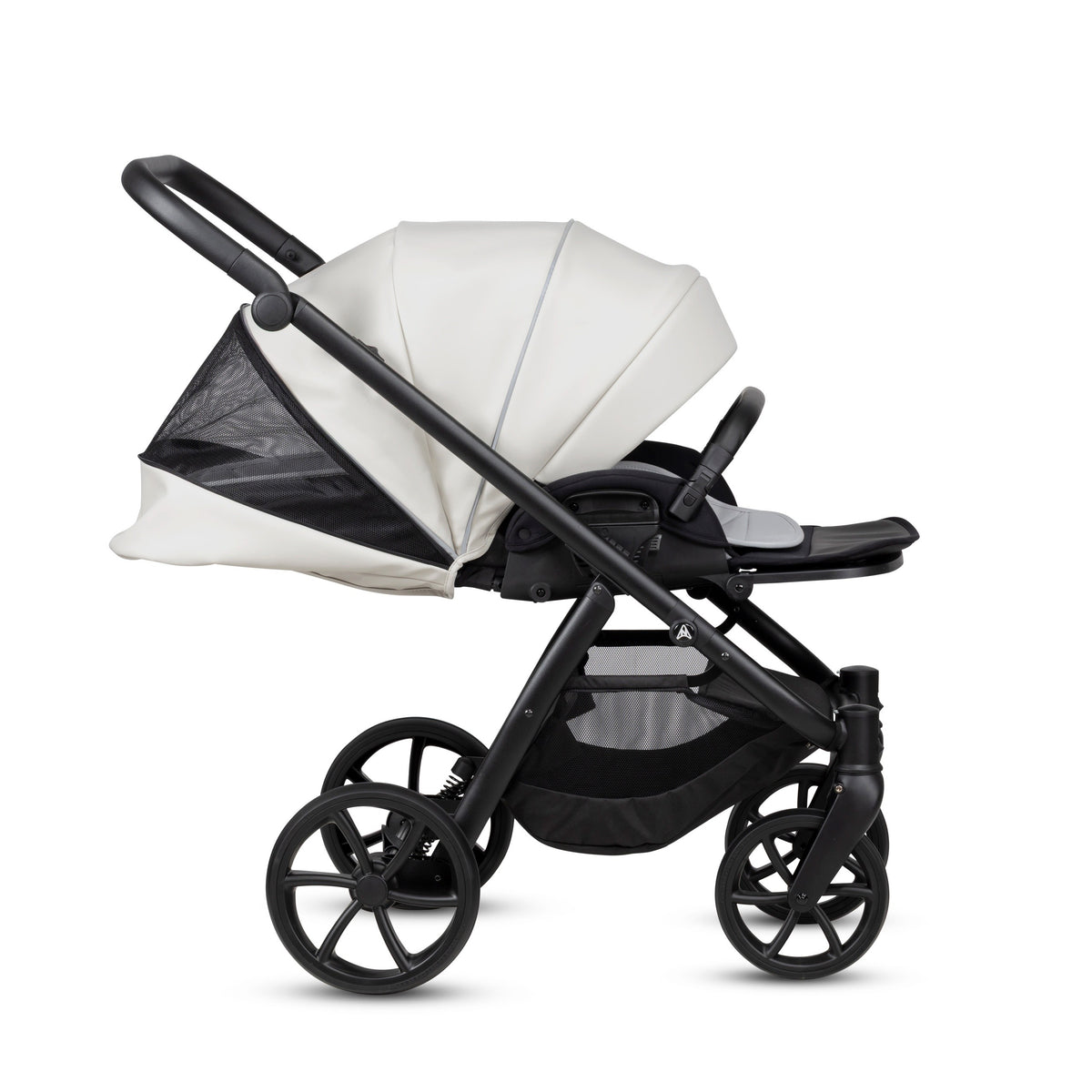 Noordi Fjordi V2 Leather 2-in-1 Kinderwagen – Cloud - Casteleyn