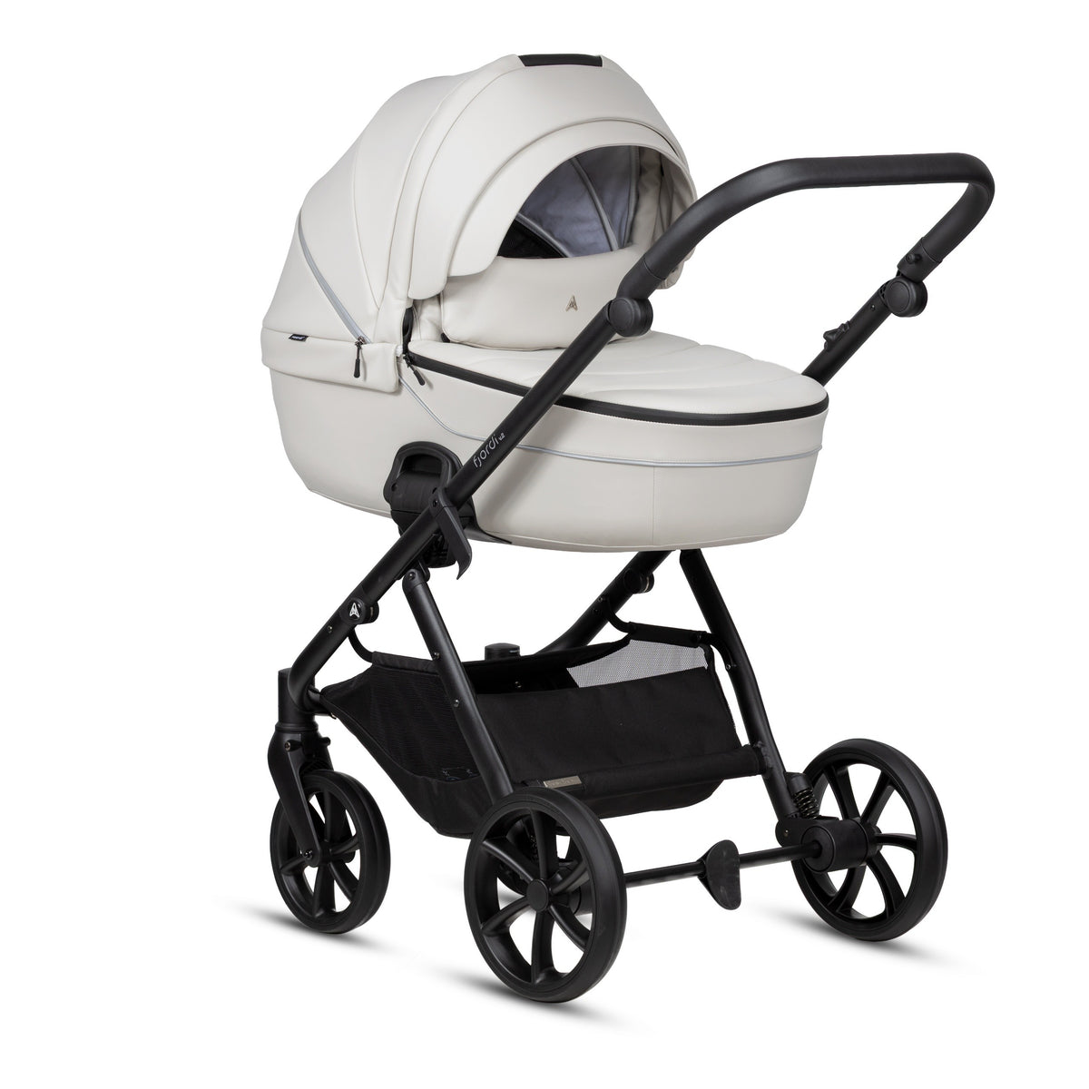 Noordi Fjordi V2 Leather 2-in-1 Kinderwagen – Cloud - Casteleyn
