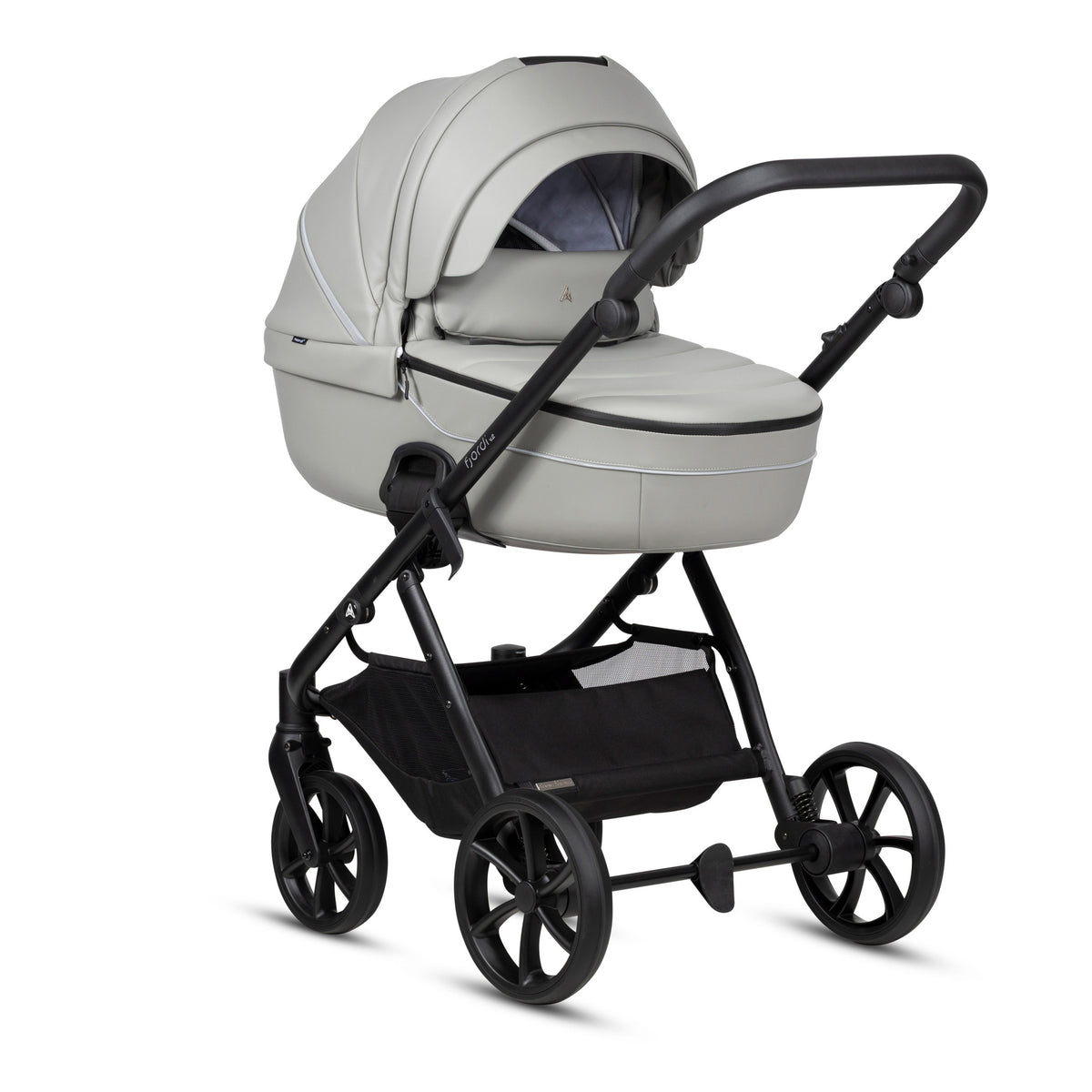 Noordi Fjordi V2 Leather 2-in-1 Kinderwagen – Sleet - Casteleyn