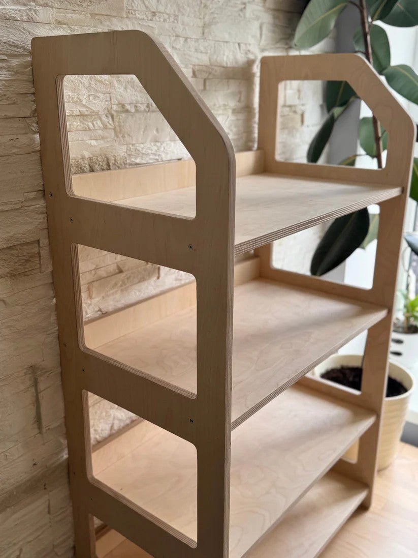 OakHill Montessori Houten Boekenkast – Speelgoedrek voor de Kinderkamer - Casteleyn