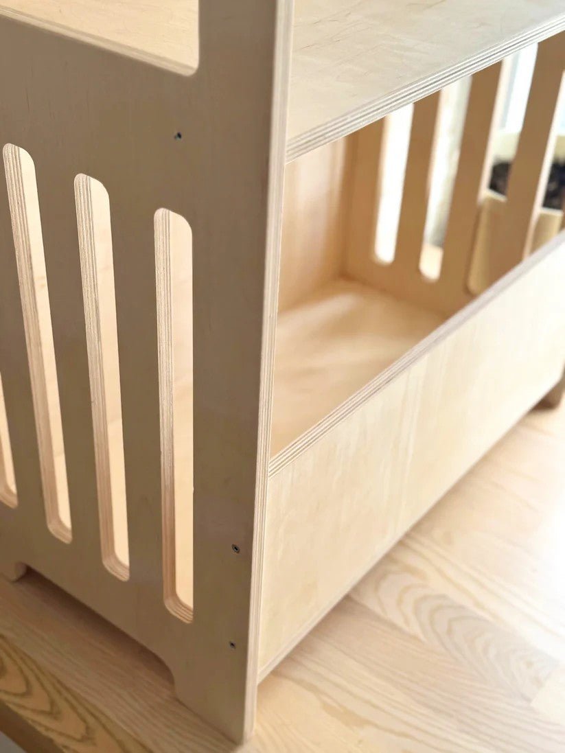 OakHill Montessori Houten Opbergkast voor Kinderen – 3 Niveaus - Casteleyn