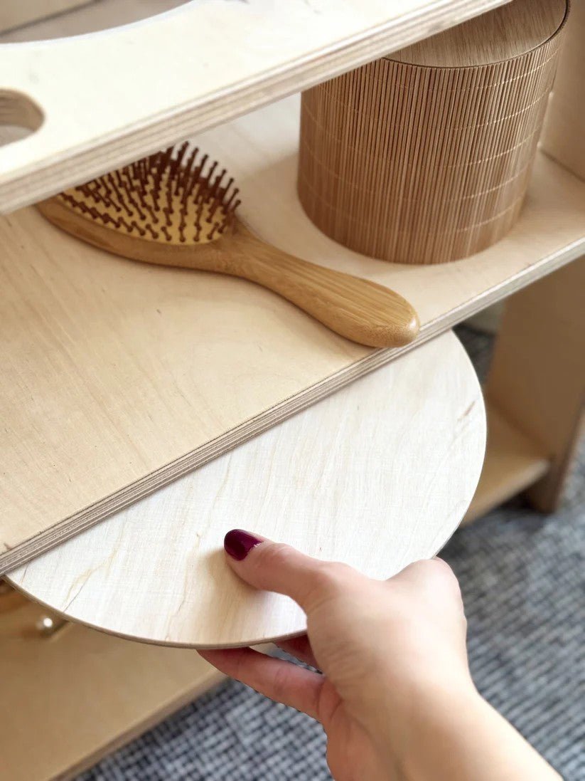 OakHill Montessori Wasmeubel met Deksel – Klein Enkel - Casteleyn