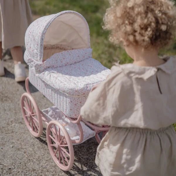 Poppenwagen - Soft Flowers - Casteleyn