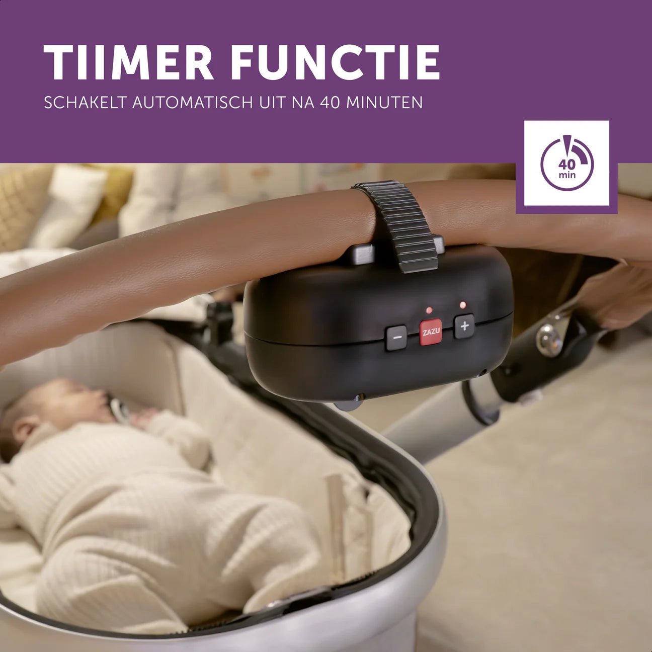 Robby Baby Rocker - Zwart - Casteleyn