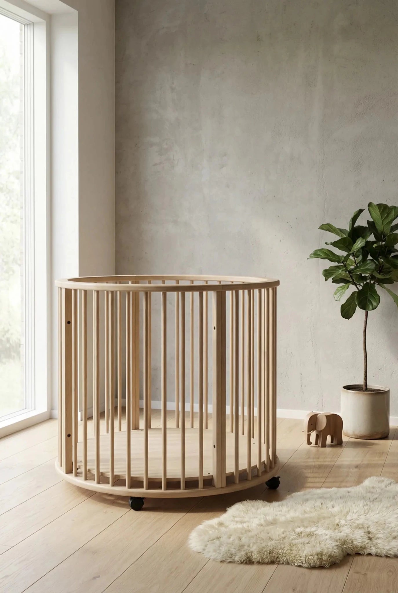 Ronde Box - Dino - Natural - Casteleyn