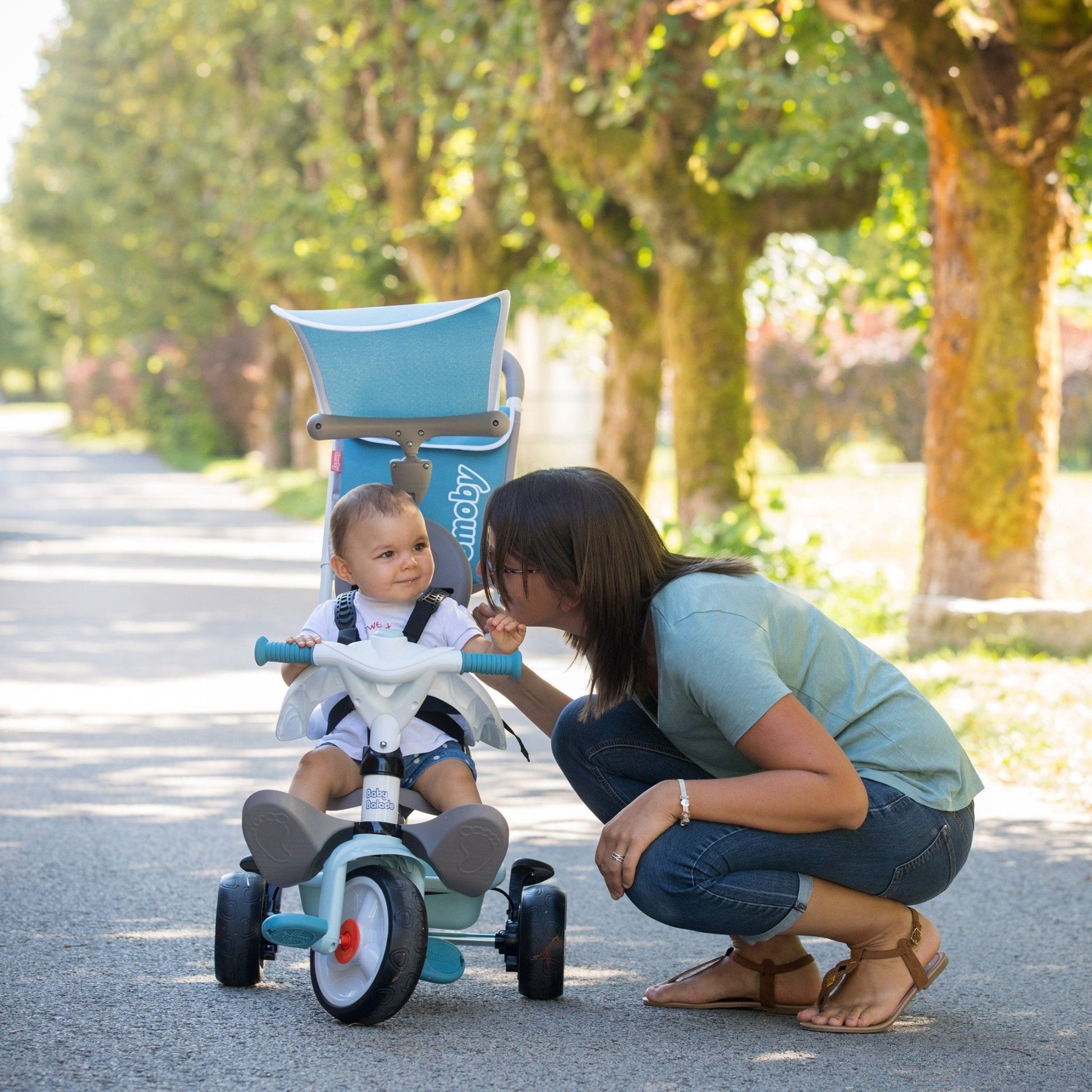Smoby Baby Balade Plus Driewieler – Blauw - Casteleyn