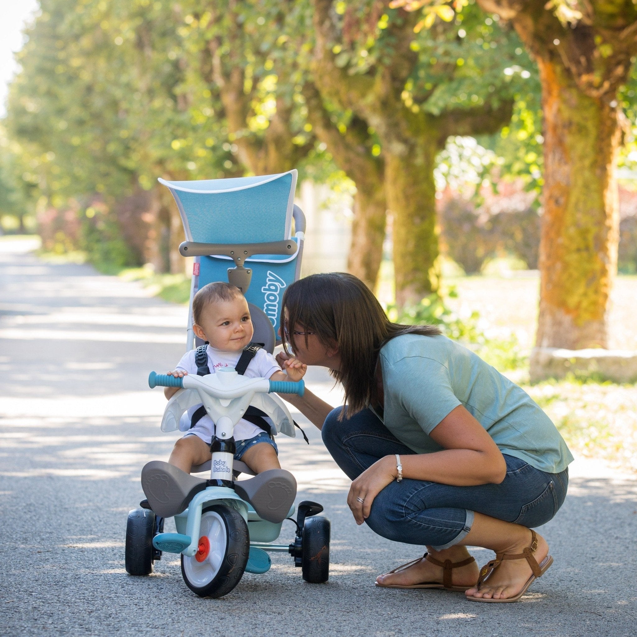 Smoby Baby Balade Plus Driewieler – Blauw - Casteleyn
